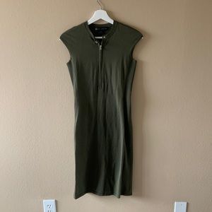 Ralph Lauren Black Label Green knit dress